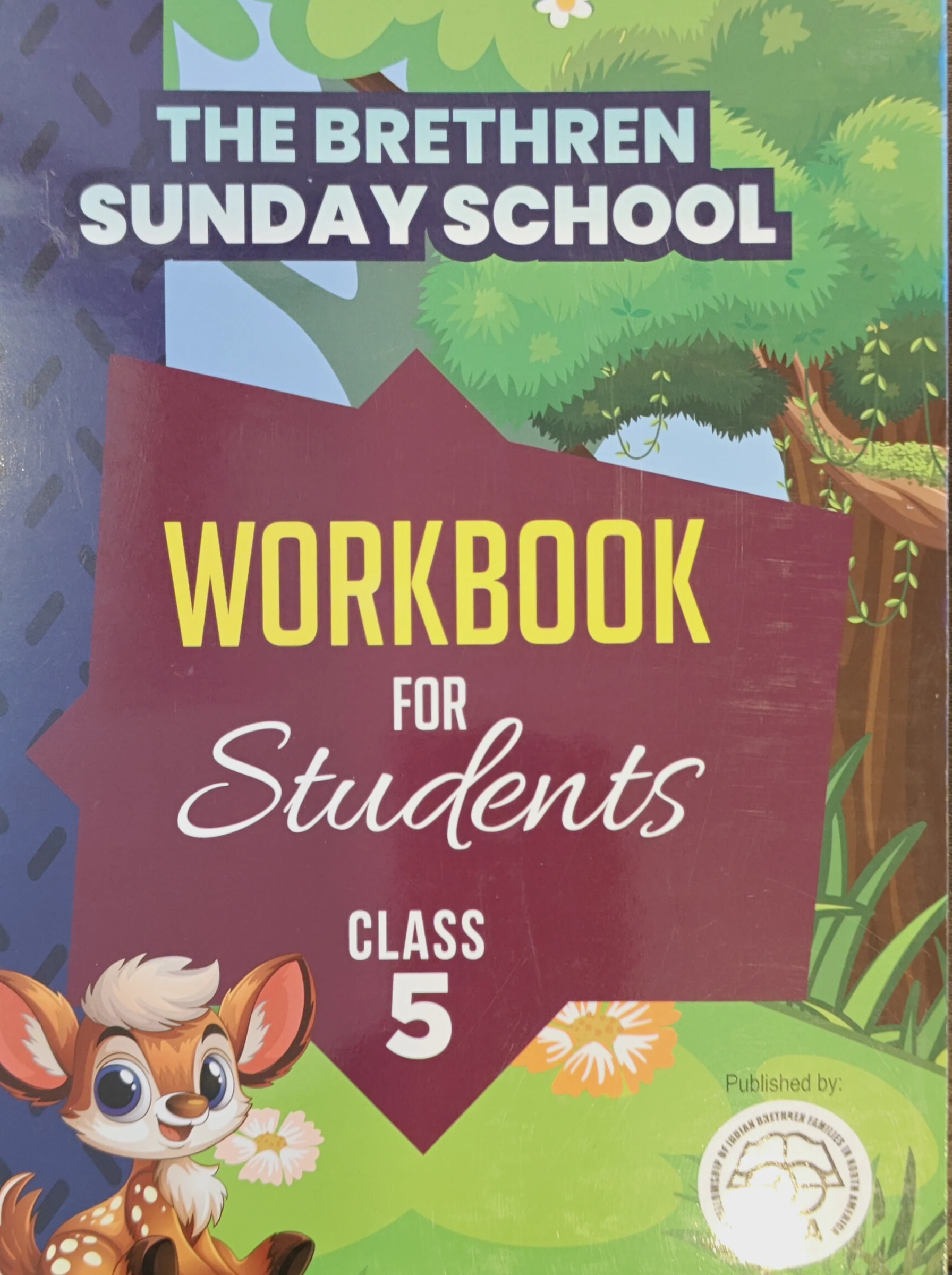 Cover of Class V — Workbook (English)