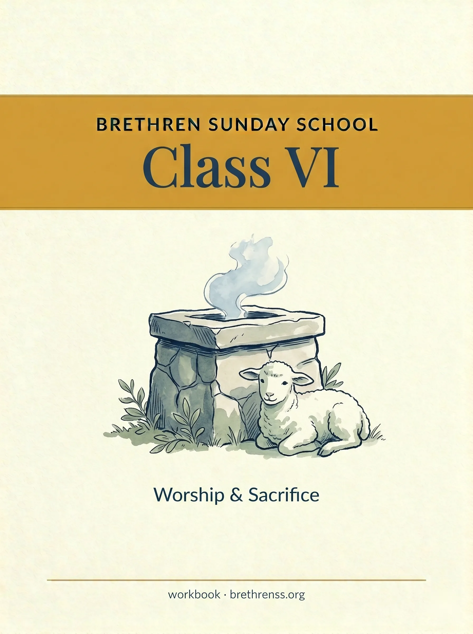 Cover of Class VI — Workbook